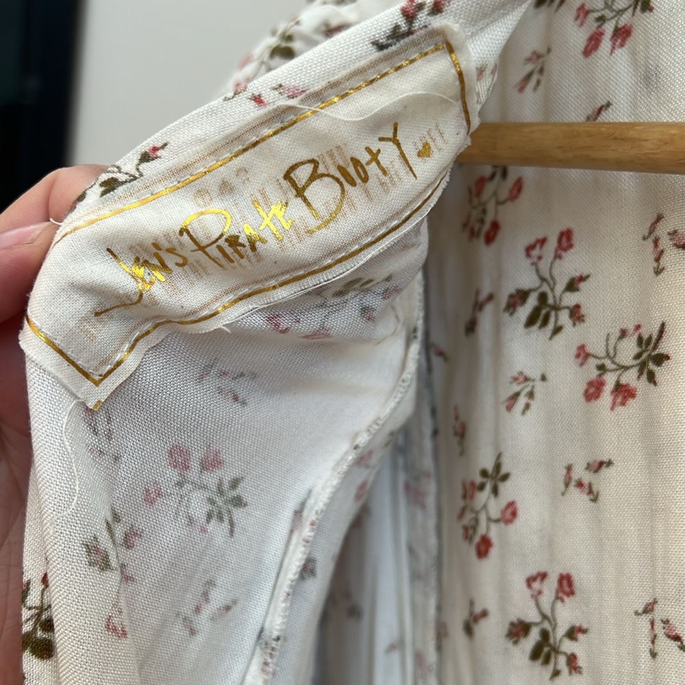 Stunning Jen’s Pirate Booty cottage-core dress size L - Picture 5 of 5